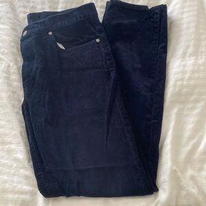 Navy Corduroy Pants